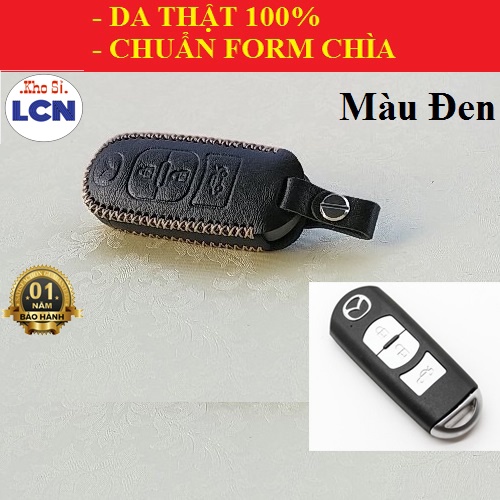 Bao Da Chìa Khóa Da Thật FREESHIP Bao Da Chìa Khóa Oto Mazda 2,3, 6 CX5 CX8,...  Bảo Hành 1 Năm[Chuyên sỉ]