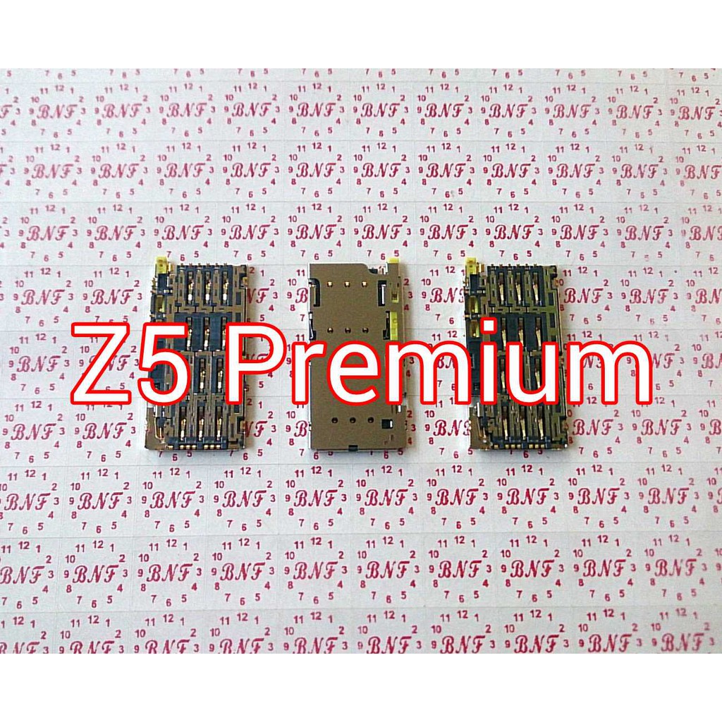 Đầu Nối Sim - Sony Xperia Z5 Premium Dual - E6833 - E6883 - So-03h - Docomo.