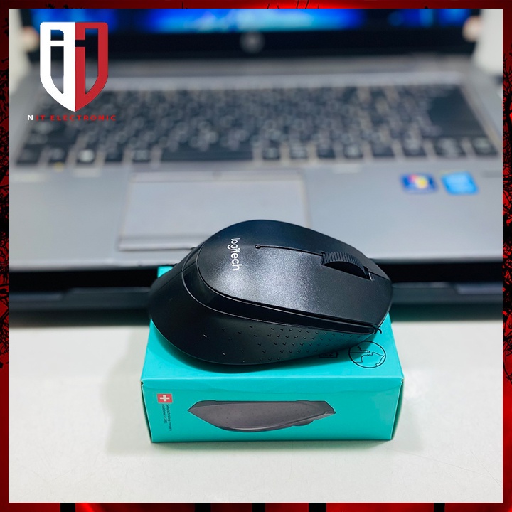 Chuột máy vi tính laptop không dây mOUSE logitech m330 silent văn phòng chơi game