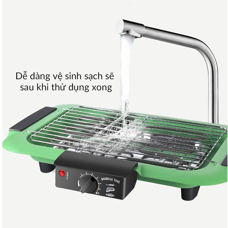 Bếp nướng điện không khói BBQ 2000W BY1909- Hàng loại 1, thích hợp cho gia đình, tiện lợi !