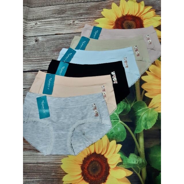 (Ảnh thật+video)10 quần lót cotton hình gia đình lợn cute