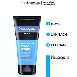 Sữa rửa mặt Neutrogena Men Invigorating Face Wash
