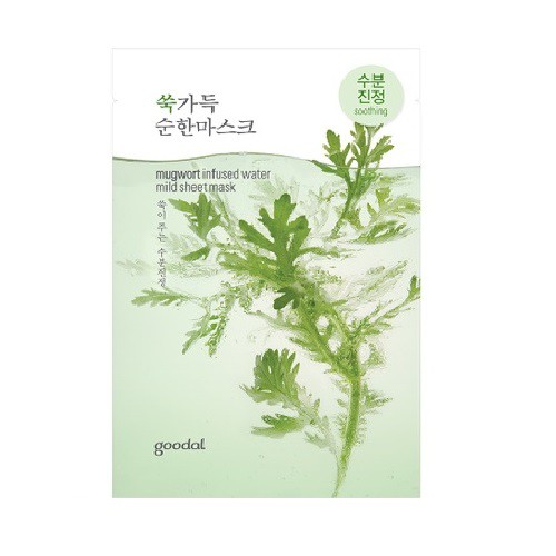 Mặt Nạ Giấy Cung Cấp Nước Goodal Mugwort Infused Water Mild Sheet Mask 23ml