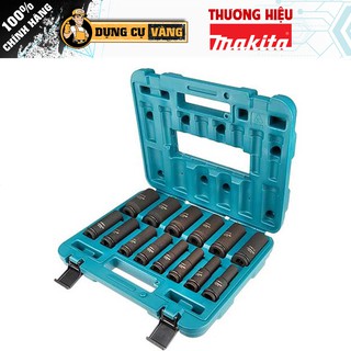 Bộ đầu tuýp dài 14 cái 1/2" makita b-52308
