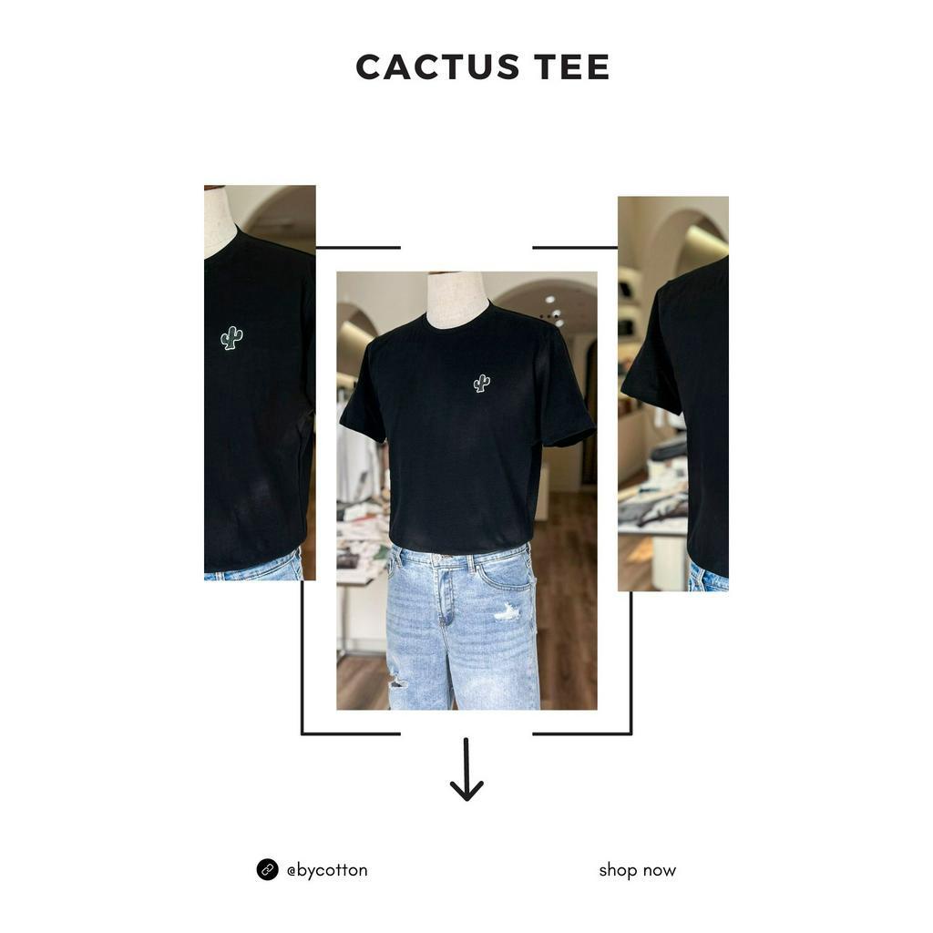 Áo Thun Ngắn Tay Cổ Tròn BY COTTON Cactus Tee