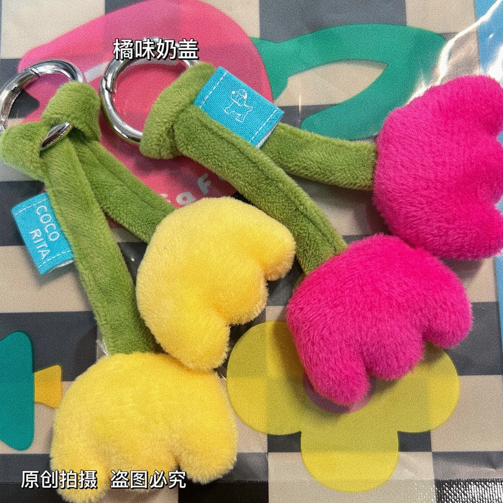 Móc Khóa Hình Hoa Tulip Xinh Xắn Đẹp Mắt