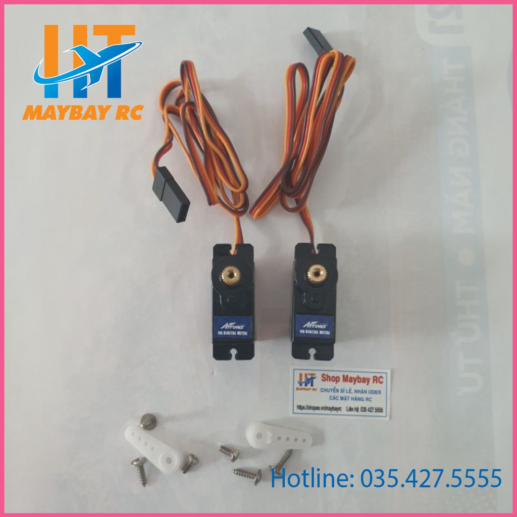 Đông cơ lái Servo Arrows 9g Digital Metal nhông đồng + nhựa