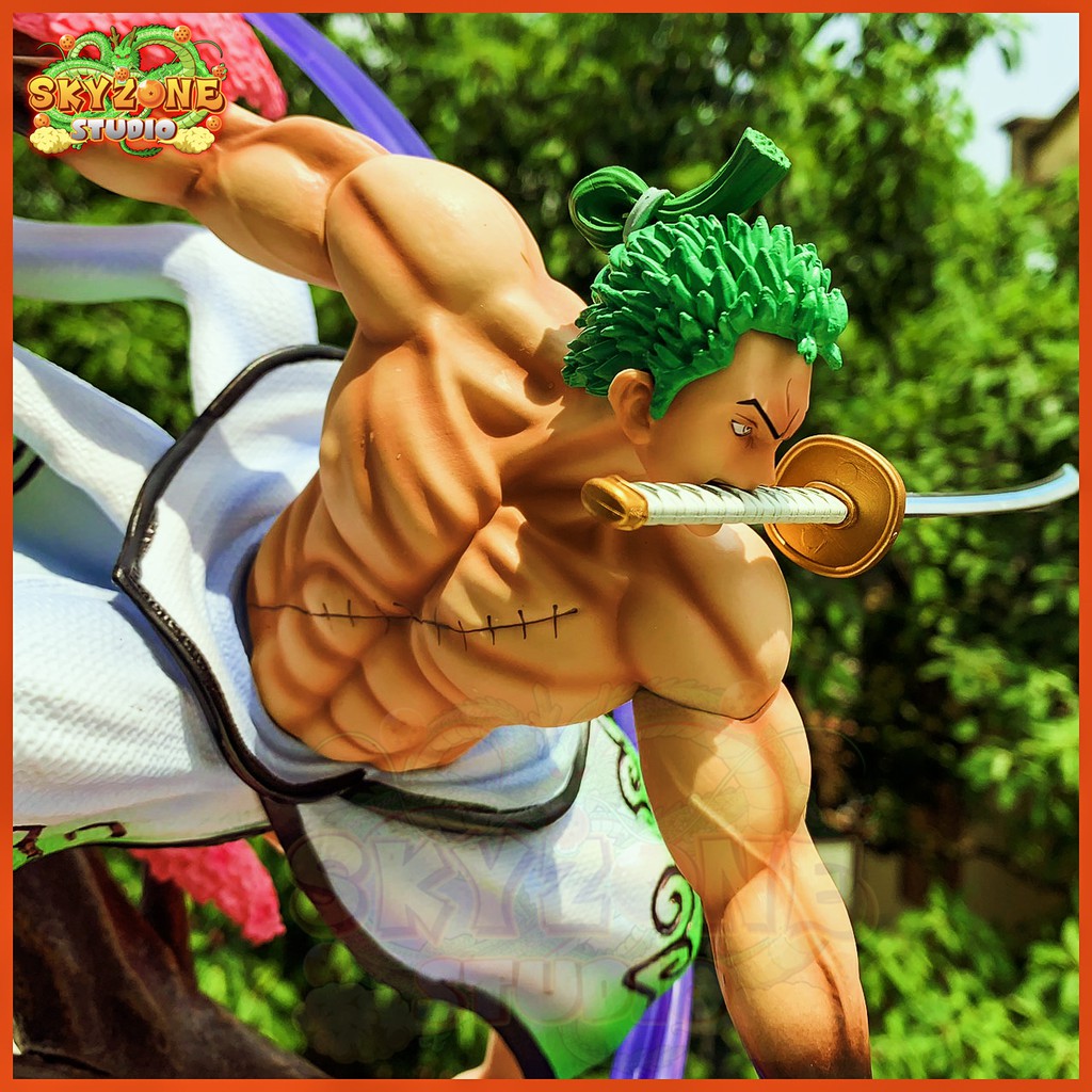 Mô hình Zoro đại chiến ở đảo wano hàng siêu đẹp