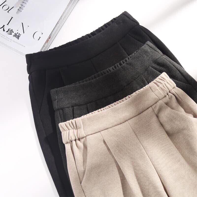 QUẦN DẠ NỮ BAGGY__CHẤT ĐẸP_ M01_chun nửa | BigBuy360 - bigbuy360.vn