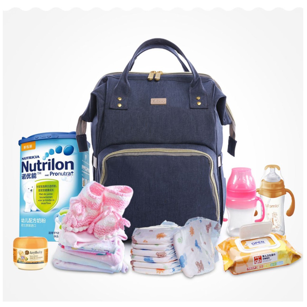 Balo mẹ bé cao cấp Aimama chính hãng