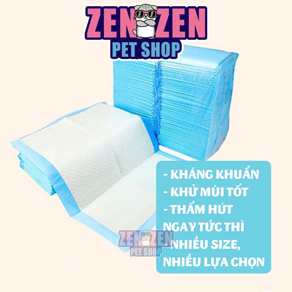 Miếng lót chuồng cho Chó Mèo DOOG &amp; CAAT siêu thấm hút - Tã lót vệ sinh cho thú cưng giá rẻ, siêu thấm 1 - 2 MIẾNG