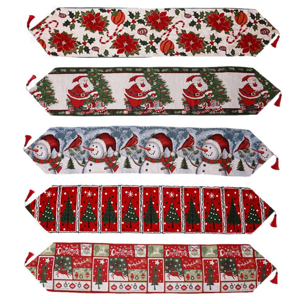 YNATURAL Tấm Lót Bàn Ăn Trang Trí Giáng Sinh / Năm Mới