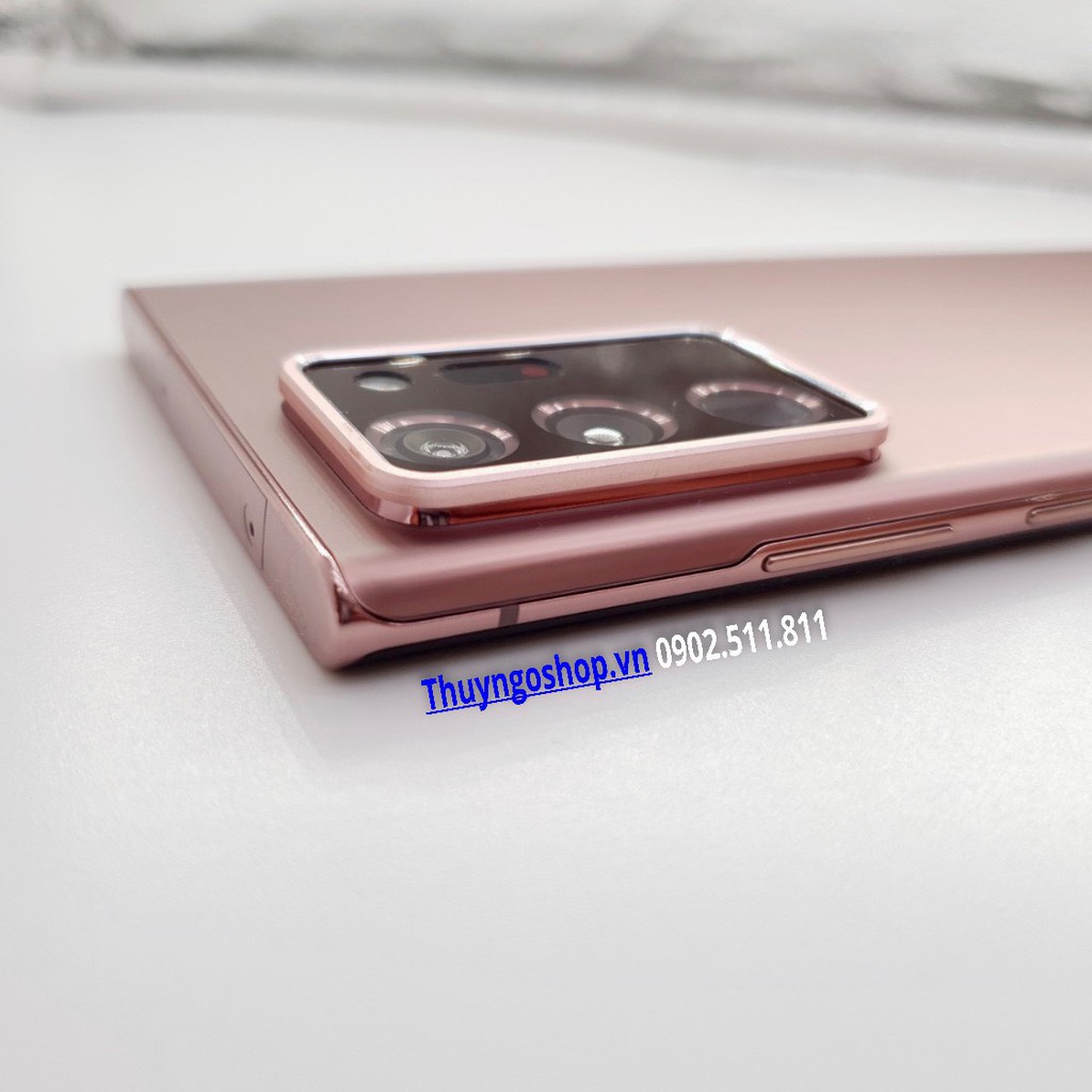 Samsung Note20 / Note20 Ultra - Dán chống trầy đặc biệt dành riêng cho camera + viền kim loại camera