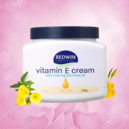 Kem dưỡng da (300g) vitamin E và tinh dầu hoa anh thảo giúp da mềm mịn, sáng bóng, căng mịn cho mọi lứa tuổi Redwin, Úc