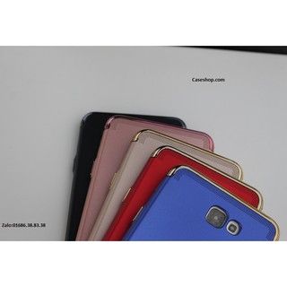 ốp 3 mảnh silicon dẻo Sam Sung J7 Prime (xanh)