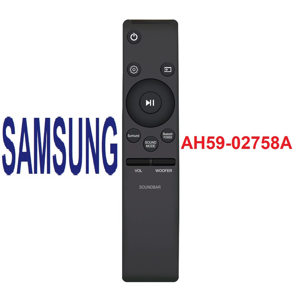 Remote soundbar SAMSUNG AH59-02758A - Remote điều khiển loa thanh SAMSUNG AH59-02758A