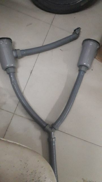 XI PHÔNG BỘ XẢ RỬA CHÉN ĐÔI NHỰA CAO CẤP