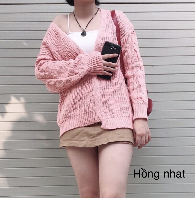 Áo khoác cadigan tay thừng | BigBuy360 - bigbuy360.vn