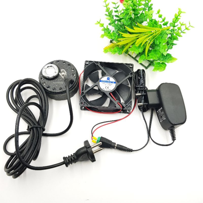 Máy Phun Sương Nano 220VAC❤️Động Cơ Phun Sương 220V❤️Máy Tạo Độ Ẩm 220V❤️Sương Nano Trồng Nấm Hoa Lan