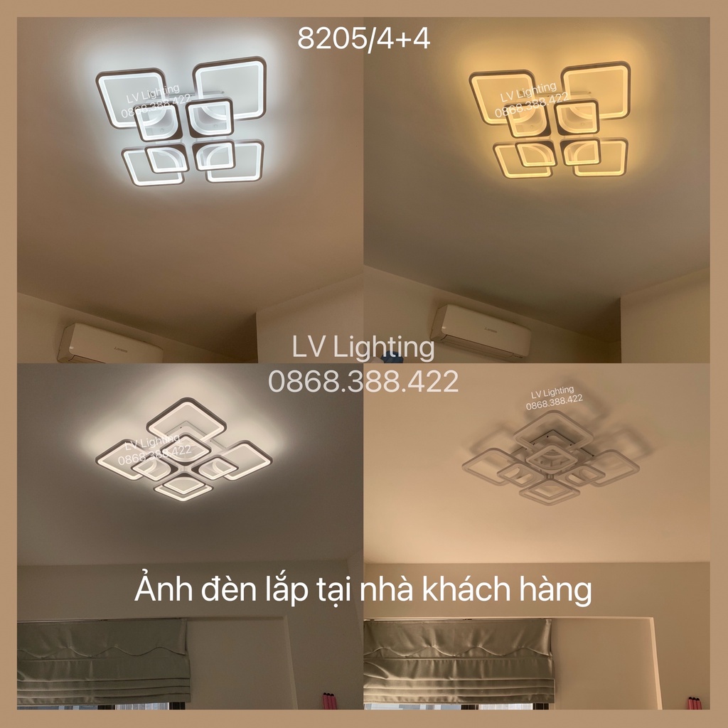 Đèn trần trang trí phòng khách - phòng ngủ nhiều mẫu mã và kích thước