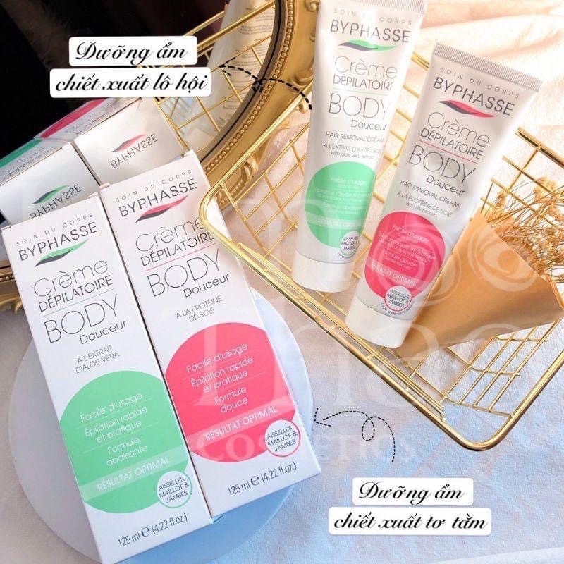 Kem Tẩy Lông Byphasse 125ML