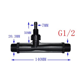 Thiết bị châm phân Venturi 21mm-27mm-34mm