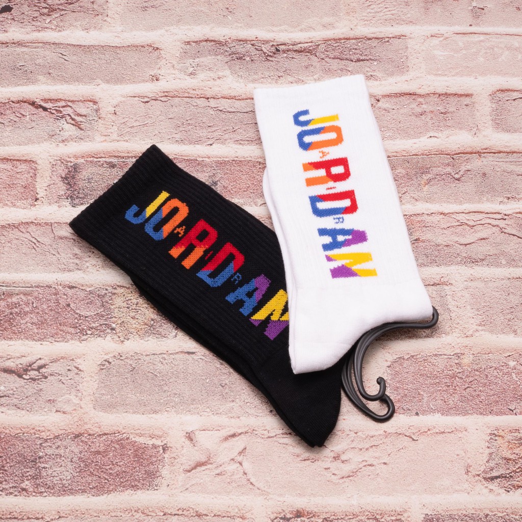 Vớ Jordan Cầu Vồng - Tất Cầu Vồng Jordan