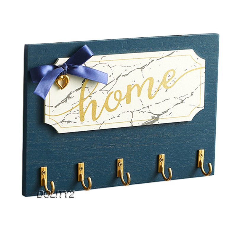 Bảng trang trí treo tường bằng gỗ cho chìa khóa áo khoác