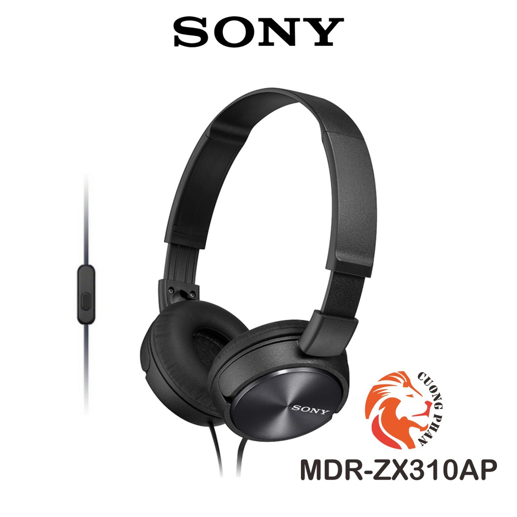 [Mã ELTECHZONE giảm 5% đơn 500K] Tai Nghe Chụp Tai Có Mic Sony ZX310AP - Bảo Hành 12 Tháng Toàn Quốc