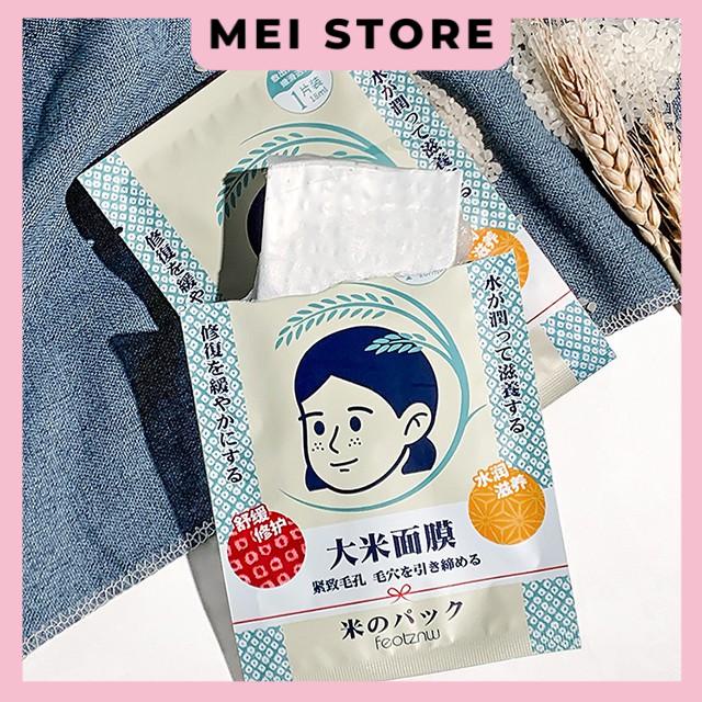 Mặt Nạ Feotznw Rice Pack 18ml Gạo Dưỡng Ẩm Thu Nhỏ Lỗ Chân Lông