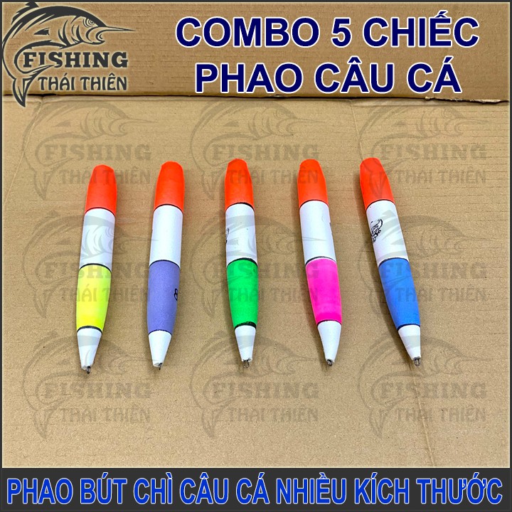 Phao câu cá, phao bút chì bằng mút xốp nhiều kích thước