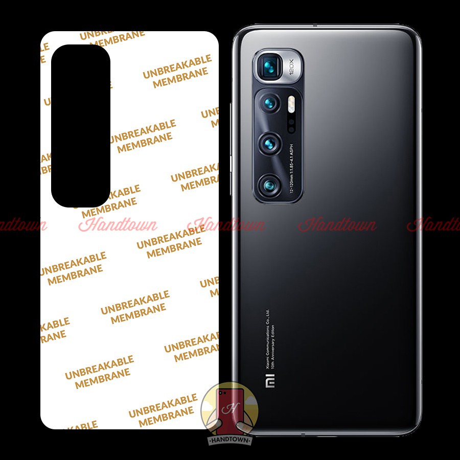 Dán PPF Mặt Lưng Xiaomi Mi 10 Ultra Mi10 Ultra Kính Cường Lực Dẻo Vân Cá Sấu / Hiệu Ứng Cầu Vồng / Trong Suốt Bảo Vệ Máy