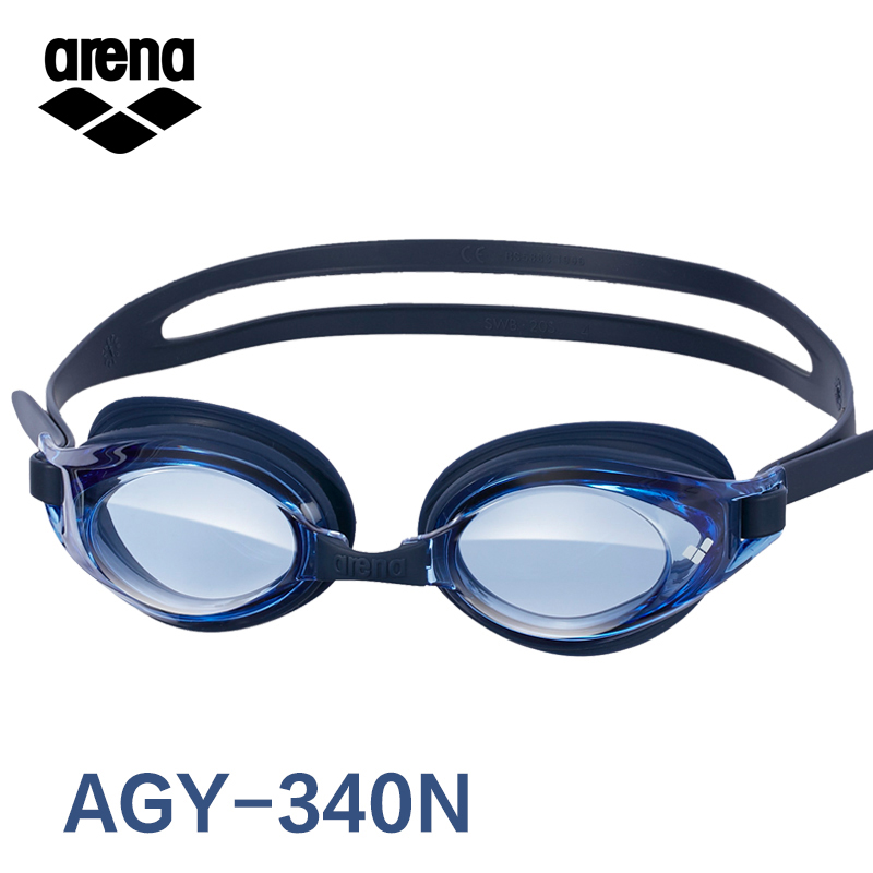 Nhập khẩu chính hãng arena kính kính mắt HD chống sương mù khung lớn chống thấm nước huấn luyện Nam Nữ bơi kính bảo hộ m