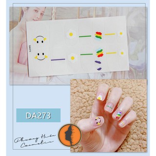 SIÊU RẺ ~ sticker dán móng tay đầy đủ