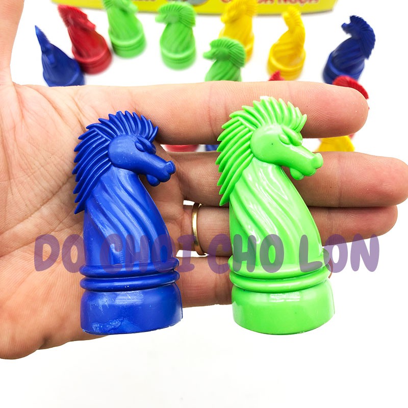 Hộp Cờ Cá Ngựa bằng nhựa Như Yến Cờ Đua Ngựa Horse Race Chess