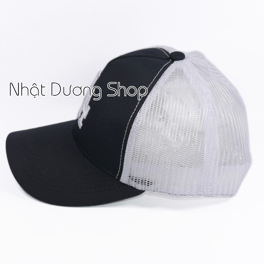 Nón kết lưới LA - Chất liệu Kaki kết hợp với lưới tạo nên sự độc đáo và thoáng mát cho người đội