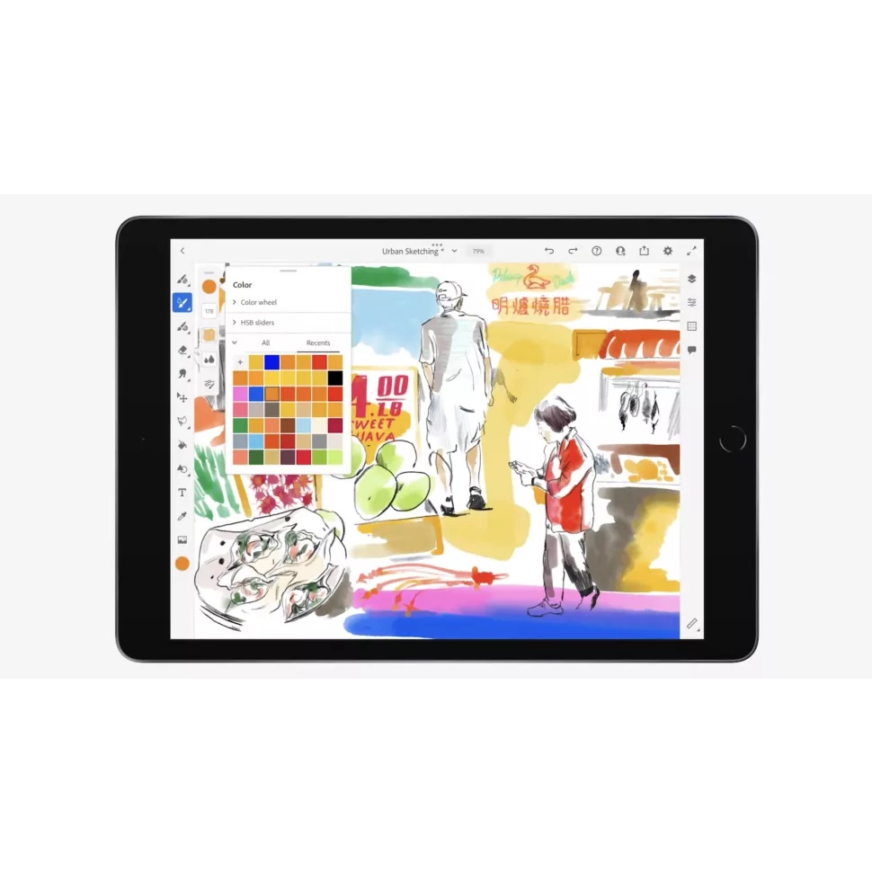 Máy tính bảng Apple iPad Gen 9 (10.2 inch) 64GB WiFi - Hàng Chính Hãng