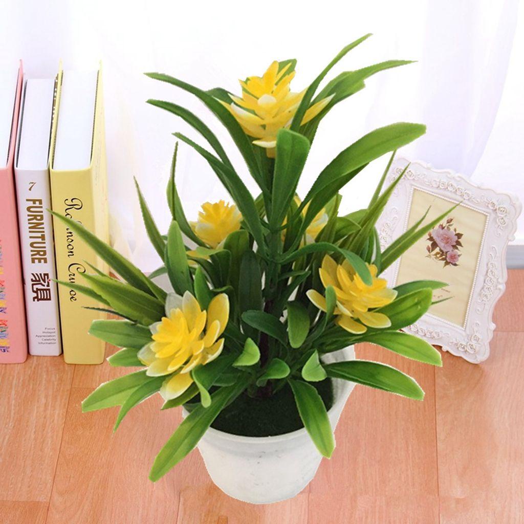 1 Chậu CLEOES Chậu Hoa Để Bàn Trang Trí Sinh Động Tươi Tắn Nhỏ Nhắn