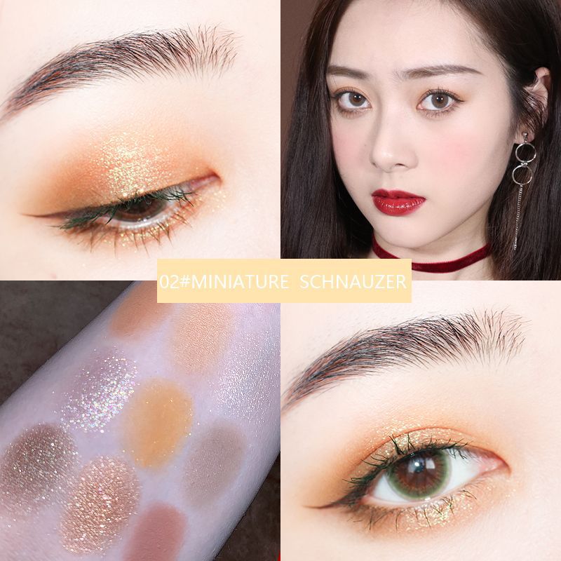 (Hàng Mới Về) Bảng Phấn Mắt Chín Màu Thiết Kế Hình Động Vật Dành Cho Học Sinh | BigBuy360 - bigbuy360.vn