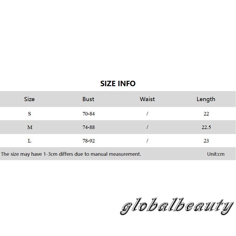 Gb Áo Croptop Không Tay Cổ Khoét Sâu Cột Dây Đính Ngọc Trai Giả Màu Xanh Dương Viền Tam Giác Trang Trí Cho Nữ