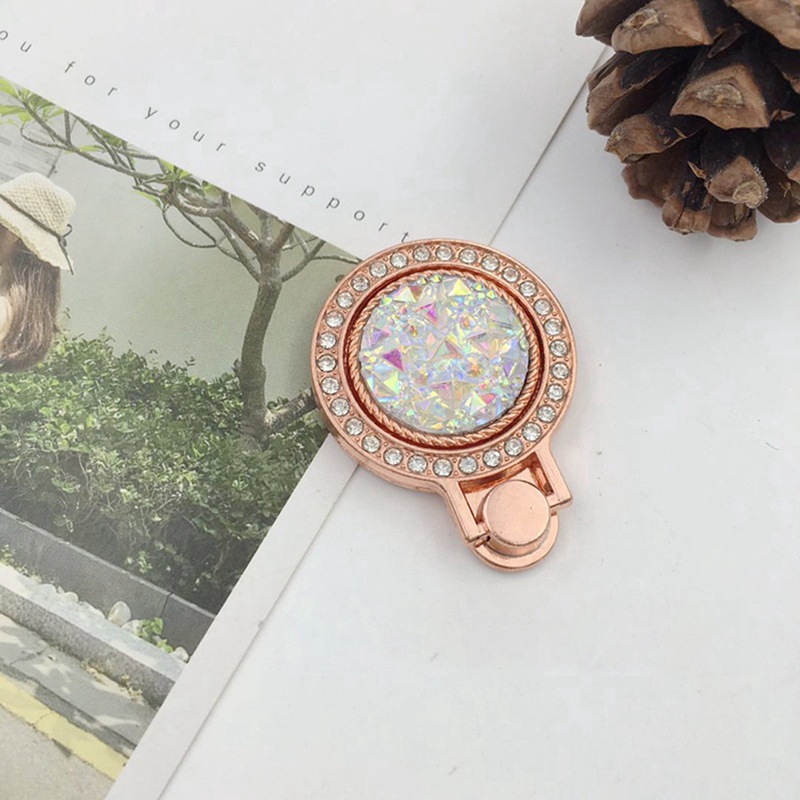 Nhẫn đỡ điện thoại bằng kim loại đính đá sang trọng | BigBuy360 - bigbuy360.vn