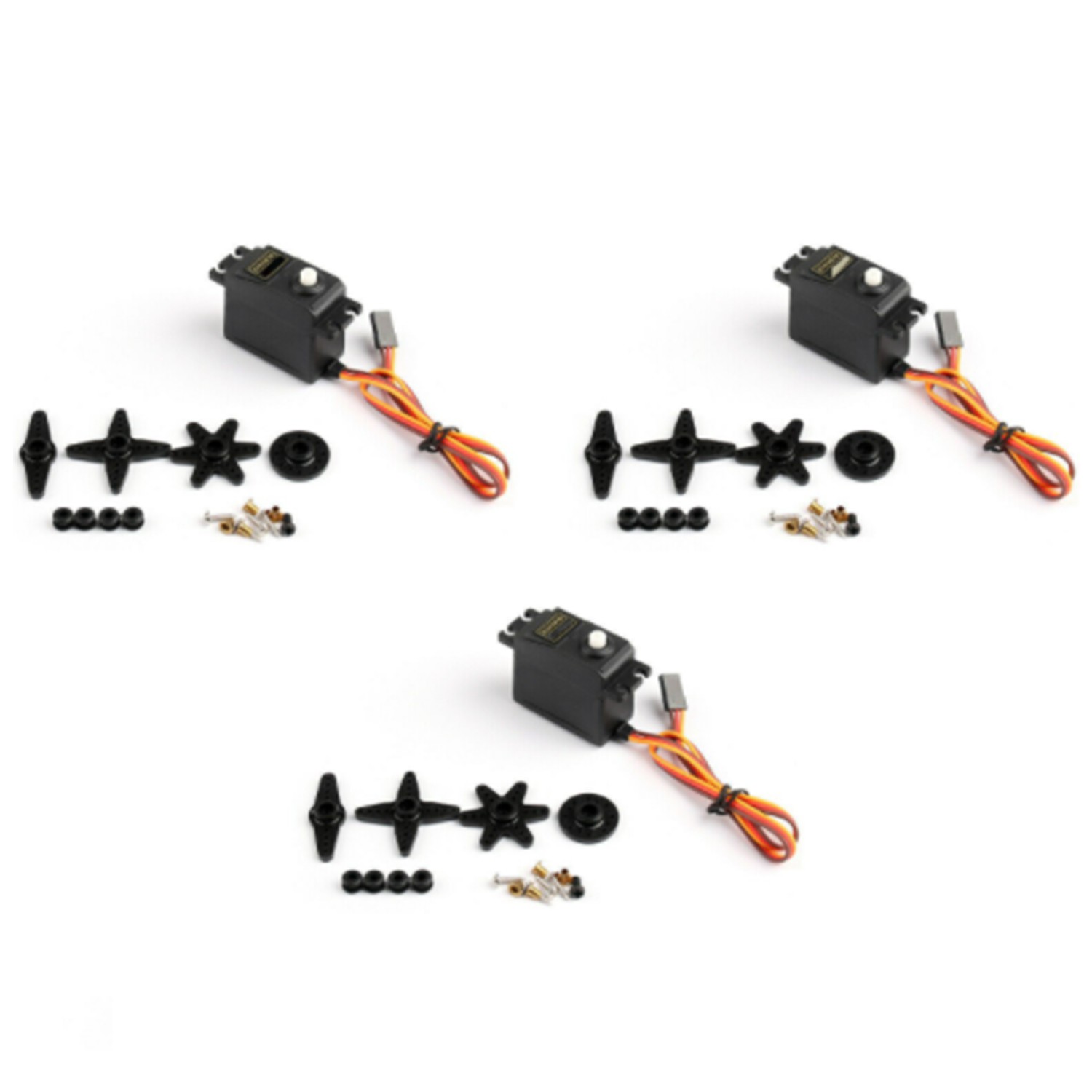 Set 4 Động Cơ Servo S3003 Futaba Cho Mô Hình Máy Bay Điều Khiển Từ Xa