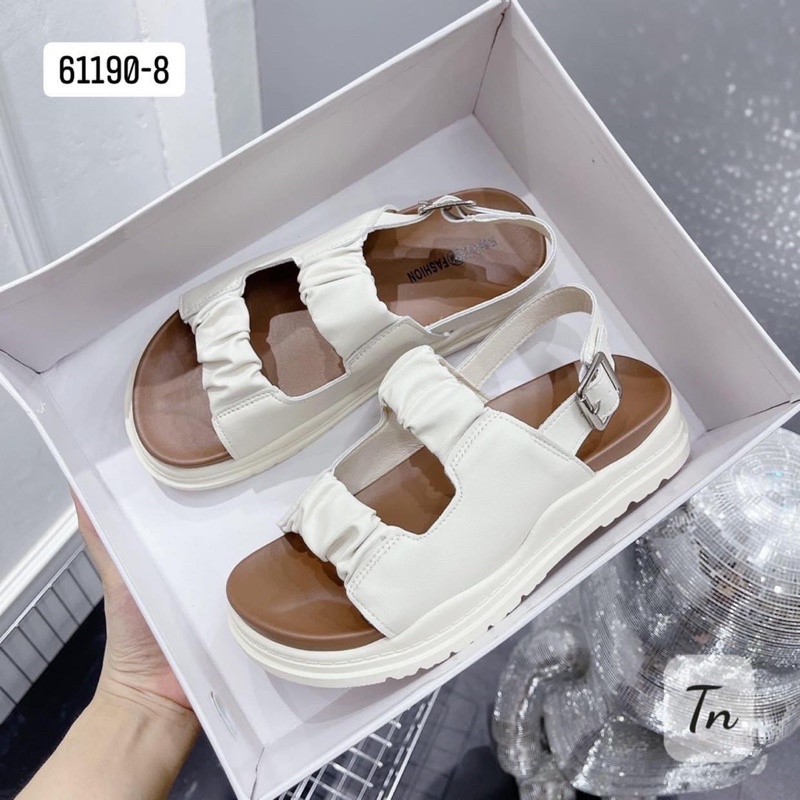 Dép lê, sandal 2 quai nhúm qc fullbox