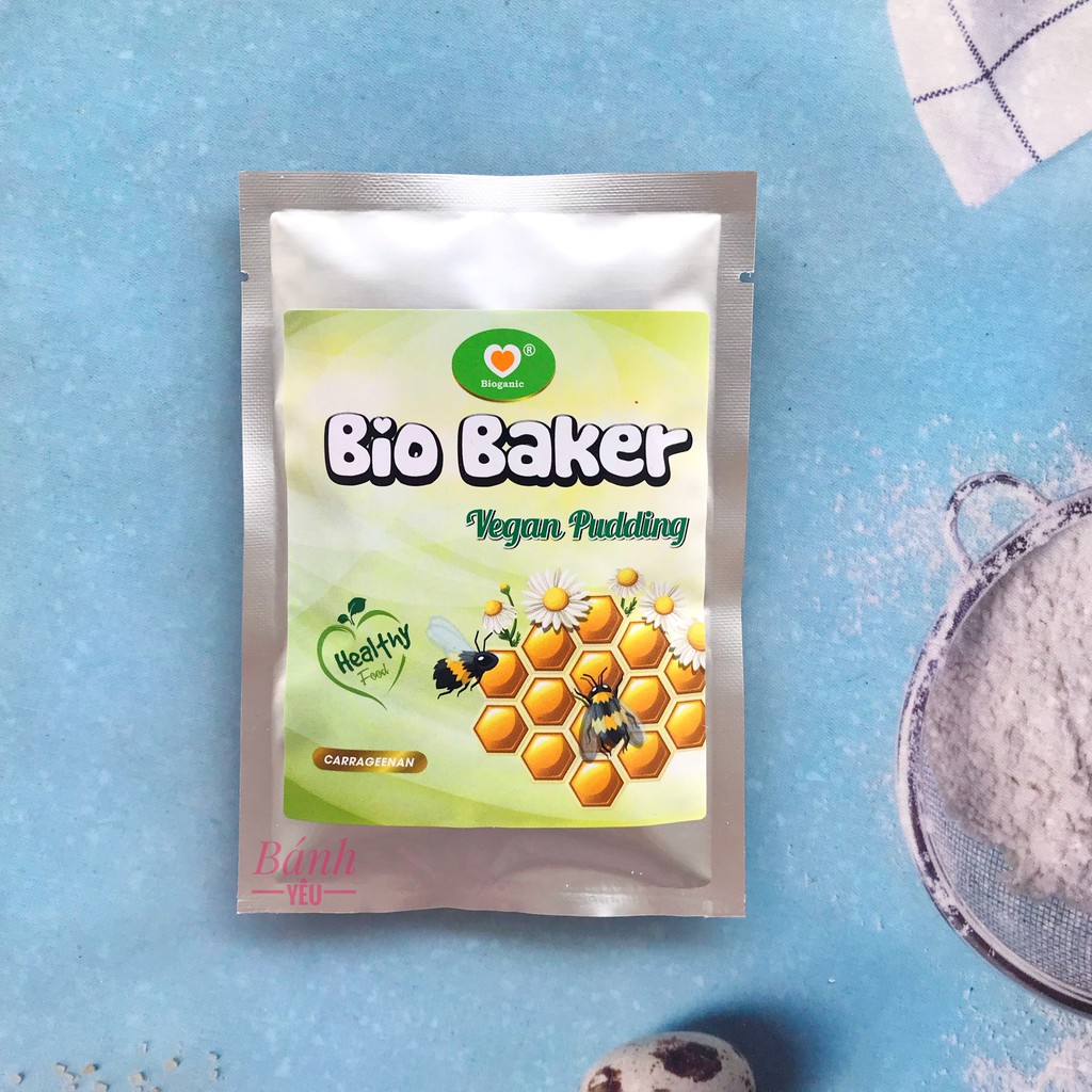 Bột thạch Carrageenan Bio Baker xuất xứ Philippines làm thạch pudding..