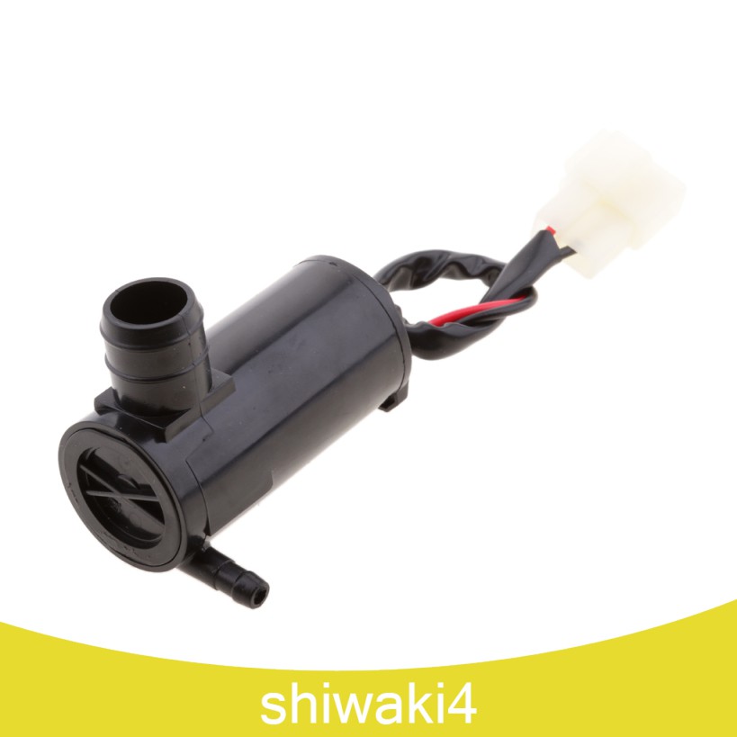 Máy Bơm Nước Rửa Kính Chắn Gió Trước / Sau Bằng Nhựa Cho Xe Hơi Shiwaki4 12V
