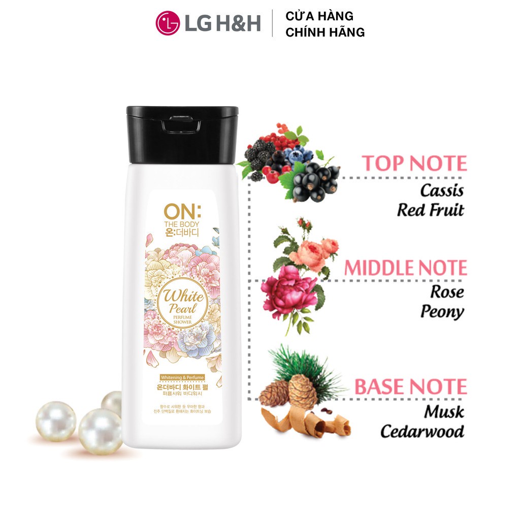 [Quà tặng không bán] Combo 2 Sữa tắm dưỡng ẩm hương nước hoa On: The Body