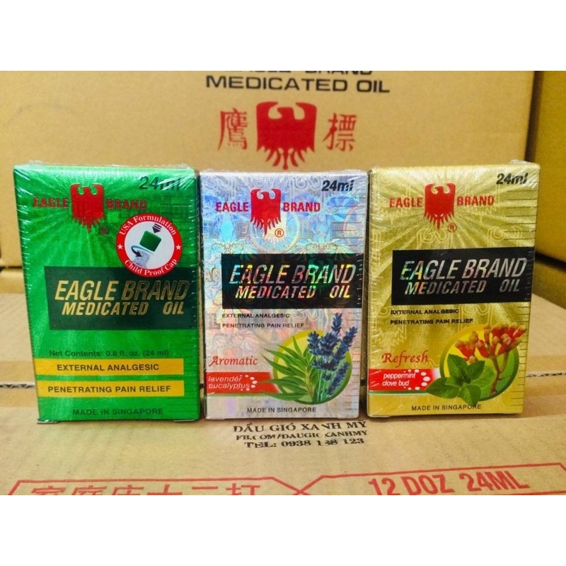 CHÍNH HÃNG- DẦU BẠC CON Ó - CHÍNH HÃNG 24ml