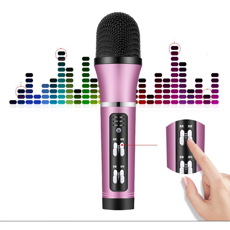 Mic C25 cao cấp đa năng thu âm, giả giọng live stream