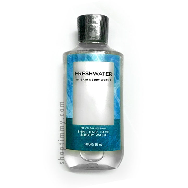 Sữa tắm gội nam hương nước hoa Freshwater - Bath and Body Works (Mỹ) 295ml