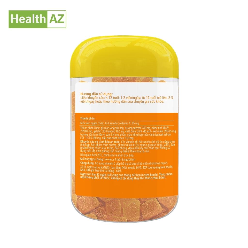 Combo 2 Kẹo Dẻo Vitamin C Vita Gummies NATURE'S WAY Tăng Cường Hệ Miễn Dịch, Hộp 120 Viên x 2